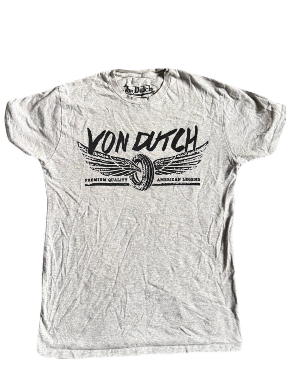 VON DUTCH Premium Quality Graphic Tee T-Shirt 100% Cotton S/P